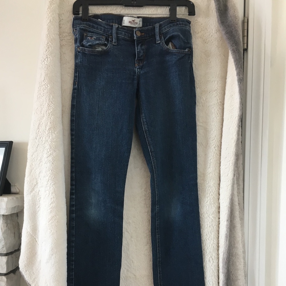 Blue hollister jeans